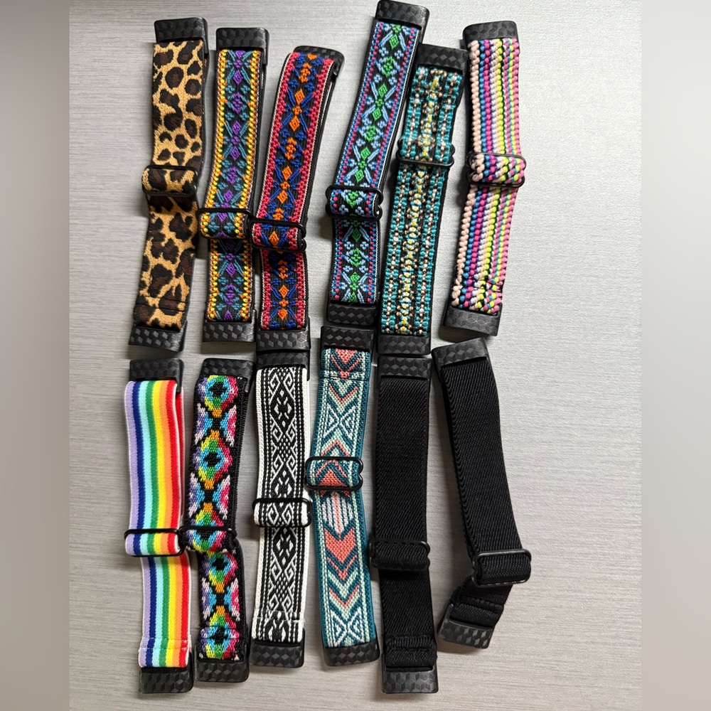 Colorful Patterned and Solid Bands to fit a Fitbit Charge 5 Only
